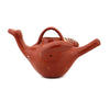 San Juan Redware Bird Pot with Handle c. 1930s, 5.5" x 8" x 10.5" (P91901D-0322-007) 1