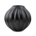 Helen Shupla (1928-1985) - Santa Clara Black Melon Jar c. 1970-80s, 6.75" x 6.5" (P91963-1221-003)2