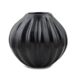 Helen Shupla (1928-1985) - Santa Clara Black Melon Jar c. 1970-80s, 6.75" x 6.5" (P91963-1221-003)3