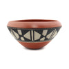 Paulita T. Pacheco - Santo Domingo (Kewa) Polychrome Dough Bowl c. 1991, 11.75" x 6" (P92375-066-002) 3