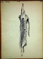 SOLD Frederic Remington (1861-1909) - Legging - Illustration for "The Song of Hiawatha"
