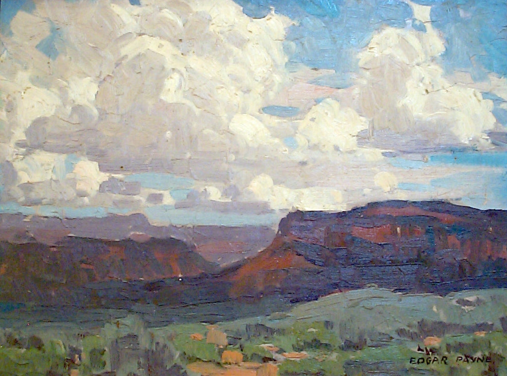 SOLD Edgar Payne (1883-1947) - Skies of Canyon de Chelly