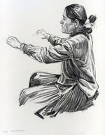 SOLD Don Perceval (1908-1979) - Navajo Weaver