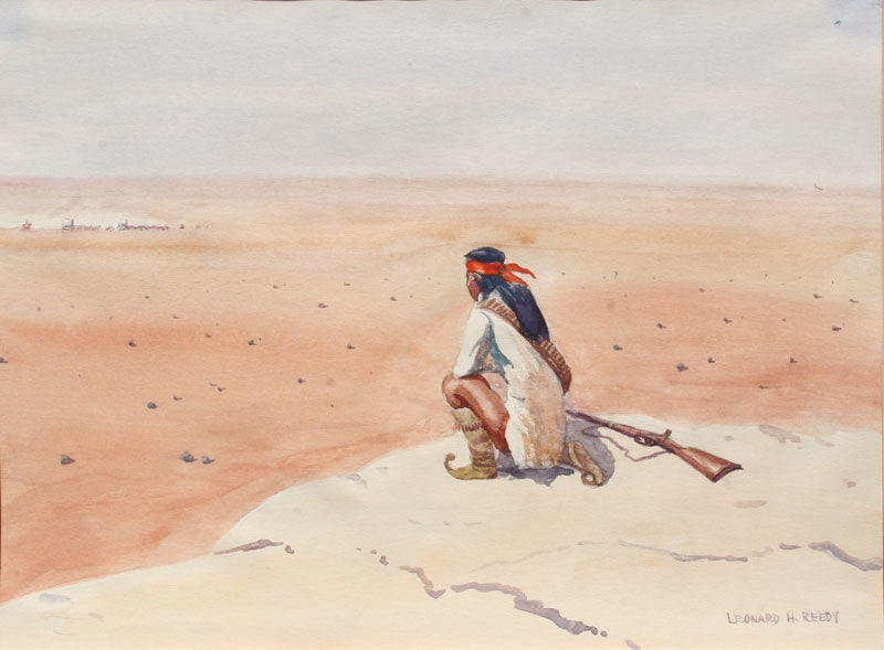 SOLD Leoard Reedy (1899-1956) - Chiricahua Apache