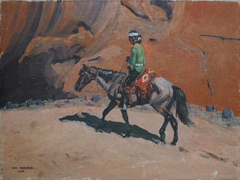 SOLD Don Perceval (1908-1979) - Navajo Rider