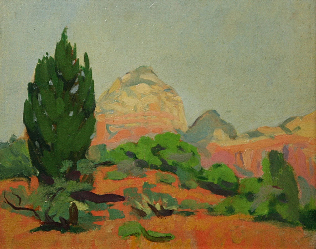 SOLD Mary-Russell Ferrell Colton (1889-1971) - Capital Butte Gray Back Mt.