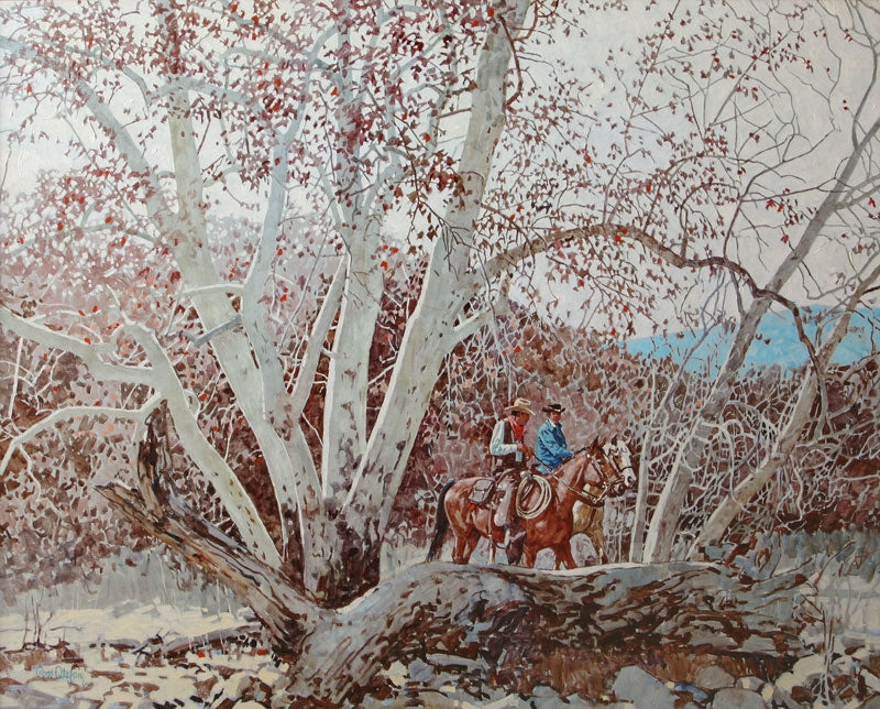 Ross Stefan (1934-1999) - Among the Sycamores - Ash Creek, Southern Arizona