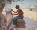 SOLD W. R. Leigh (1866-1955)- Navajo Blanket Weaver