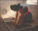 SOLD W. R. Leigh (1866-1957) - Grinding Corn