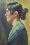 SOLD Joseph Imhof (1871-1955) - Anna Sandoval of Taos Pueblo