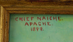 SOLD E. A. Burbank (1858-1949) - Chief Naiche, Apache