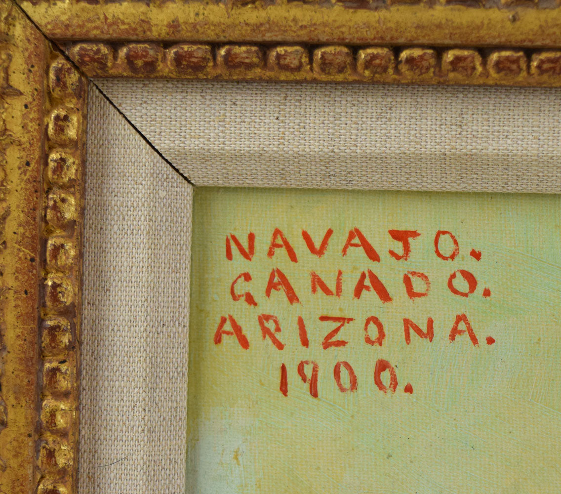 SOLD E. A. Burbank (1858-1949) - Navajo, Ganado, Arizona