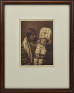 SOLD Edward S. Curtis (1868-1952) - Mother and Child - Apsaroke