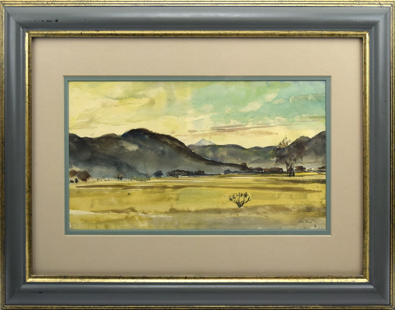 SOLD Peter Hurd (1904-1984) - Desert Landscape