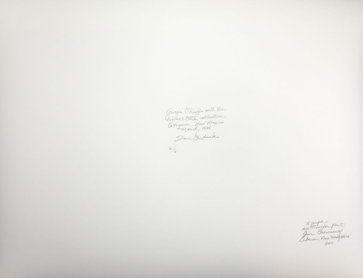 Dan Budnik (1933-2020) - Georgia O'Keeffe Riverstone Collection; Abiquiu, New Mexico; March 1975 (PDC90211C-0121-016) 3
