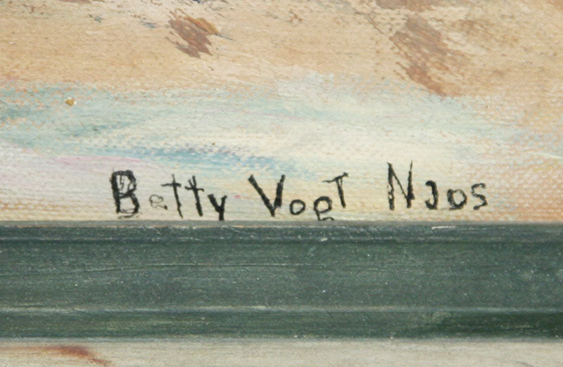 SOLD Betty Vogt Njos (1905-1999) - Spingtime in Sandoval