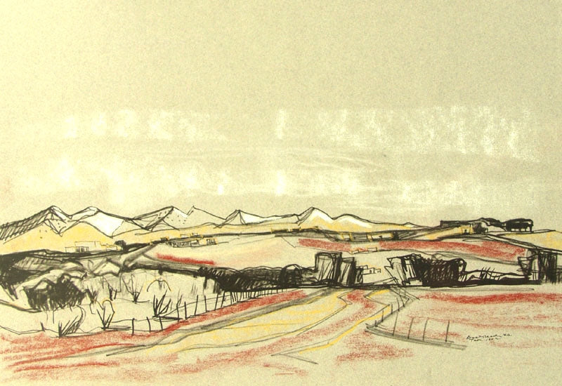 SOLD Doel Reed (18951985) Taos Landscape