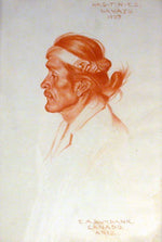 SOLD E. A. Burbank (1858-1949) - Has-ti-nez, Navajo, 1907