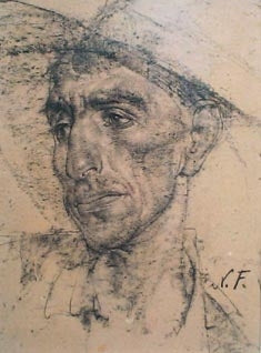 SOLD Nicolai Fechin (1881-1955) - Mexican in a Cowboy Hat