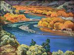 Ila Mae McAfee (1897-1996) - Autumn Splendor Along the Rio Grande