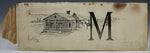 SOLD Frederic Remington (1861-1909) - Home Ranch, Ranch Book - Initial M
