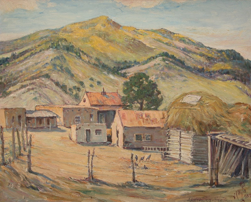 SOLD Joseph Roy Willis (1876-1960) - Arroyo Seco Near Taos