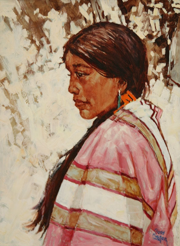 SOLD Ross Stefan (1934-1999) - Pueblo Maiden - Tesbito