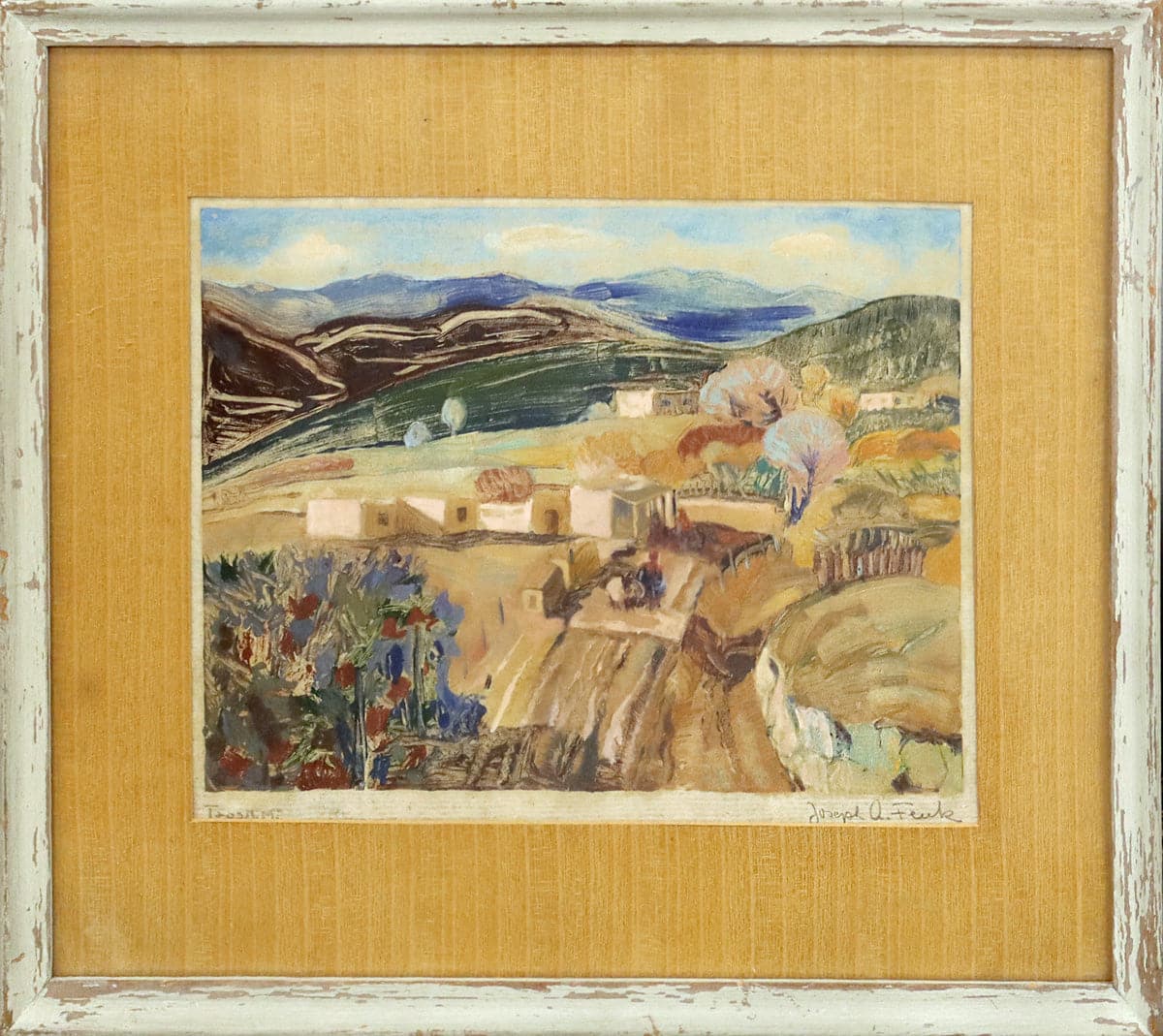 Joseph Fleck (1892-1977) - Taos NM, Adobe Ranch (PDC91384B-0422-002) 2