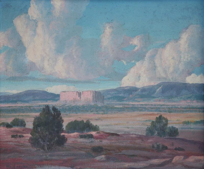 SOLD Carl von Hassler (1887-1969) - Enchanted Mesa