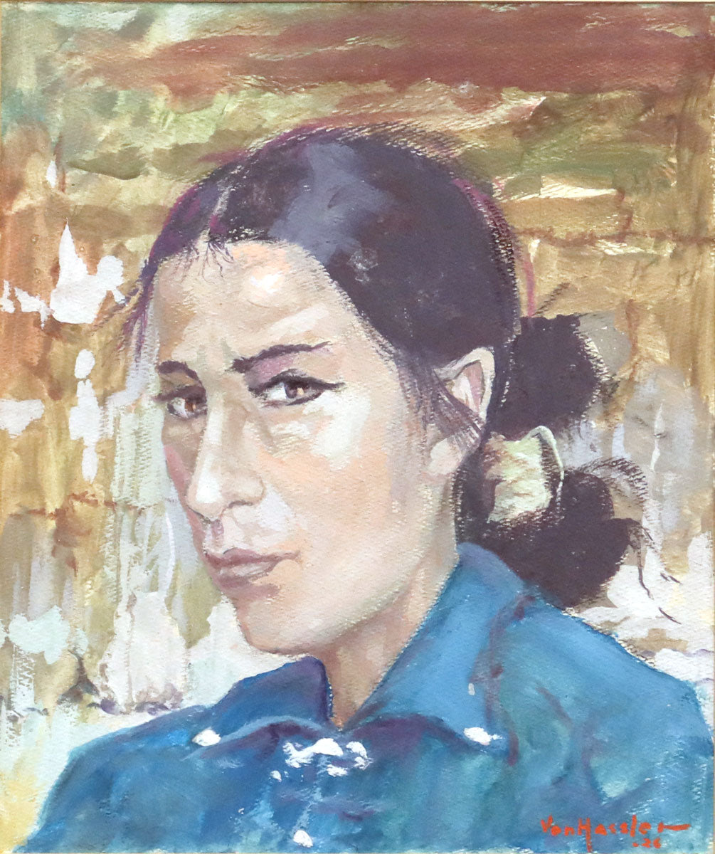 Carl Von Hassler (1887-1969) - Navajo Woman (PDC91602A-0222-002)