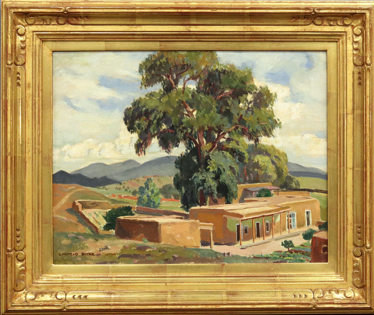 Cornelius Botke (1887-1954) - Galisteo, New Mexico (PDC91602A-0222-004) 1