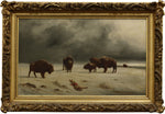 Astley David Middleton Cooper (1856-1924) - Buffalo in Winter (PDC91647-0320-001) 2
