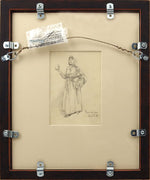 Fernand Harvey Lungren (1857-1932) - Washing - Santa Fe Double-Sided Drawing (PDC91660-0521-003)7