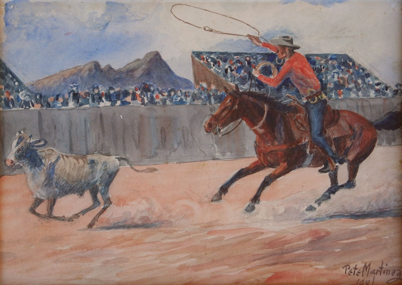 SOLD Pete Martinez (1894-1971) - Tucson Rodeo