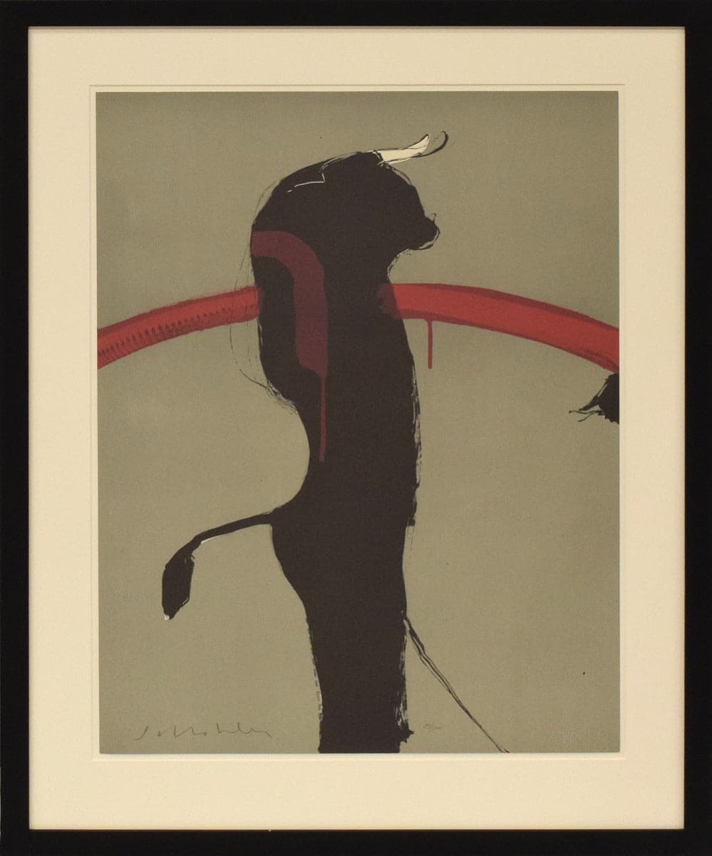 Fritz Scholder (1937-2005) - Portrait of a Bull 1