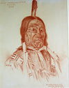SOLD E. A. Burbank (1858-1949) - Chief American Horse, Sioux