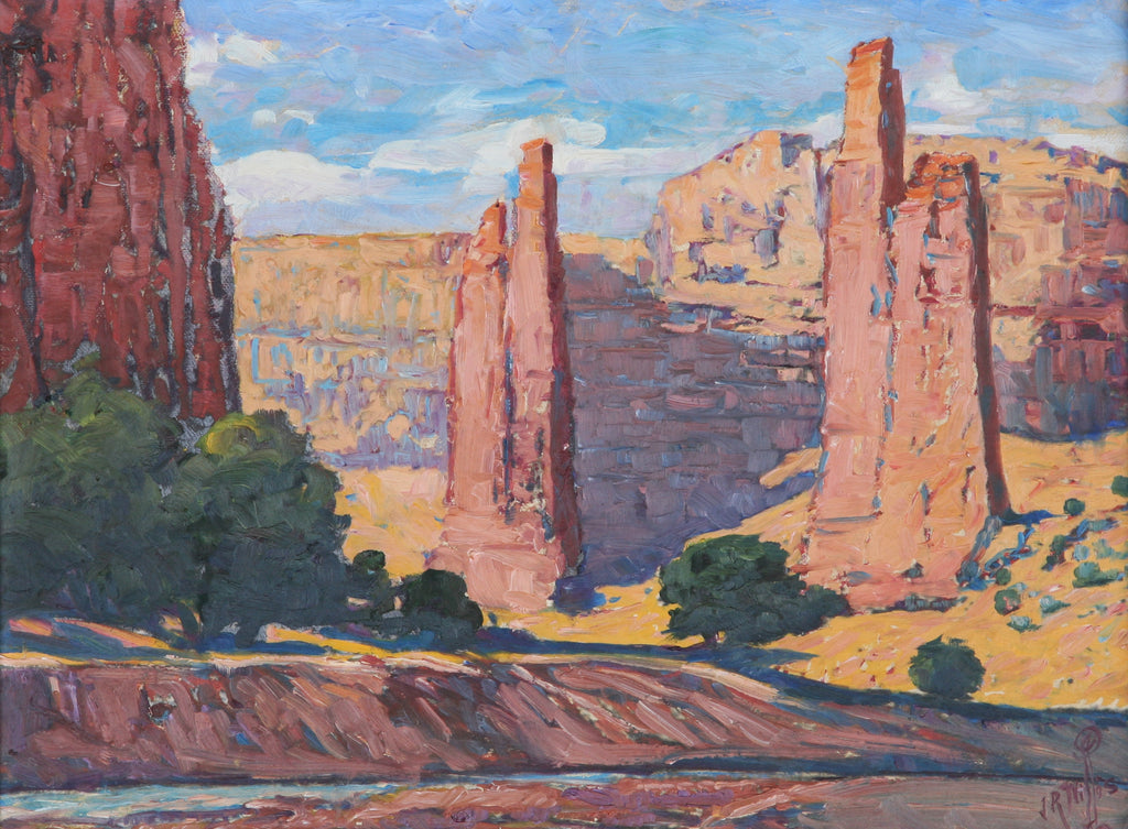 SOLD Joseph Roy Willis (1876-1960) - The Monuments, Canyon de Chelly, Az