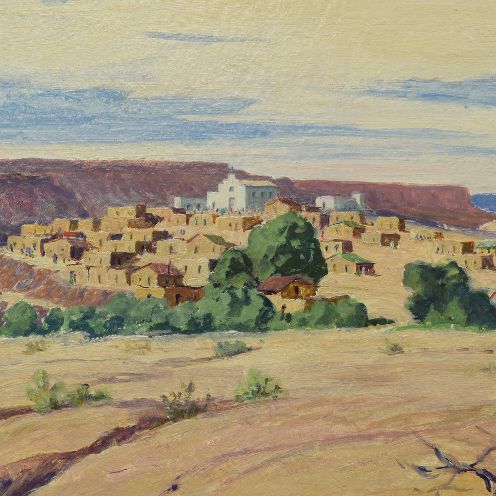 Charles Reynolds (1902-1963) - Old Laguna Pueblo 1
