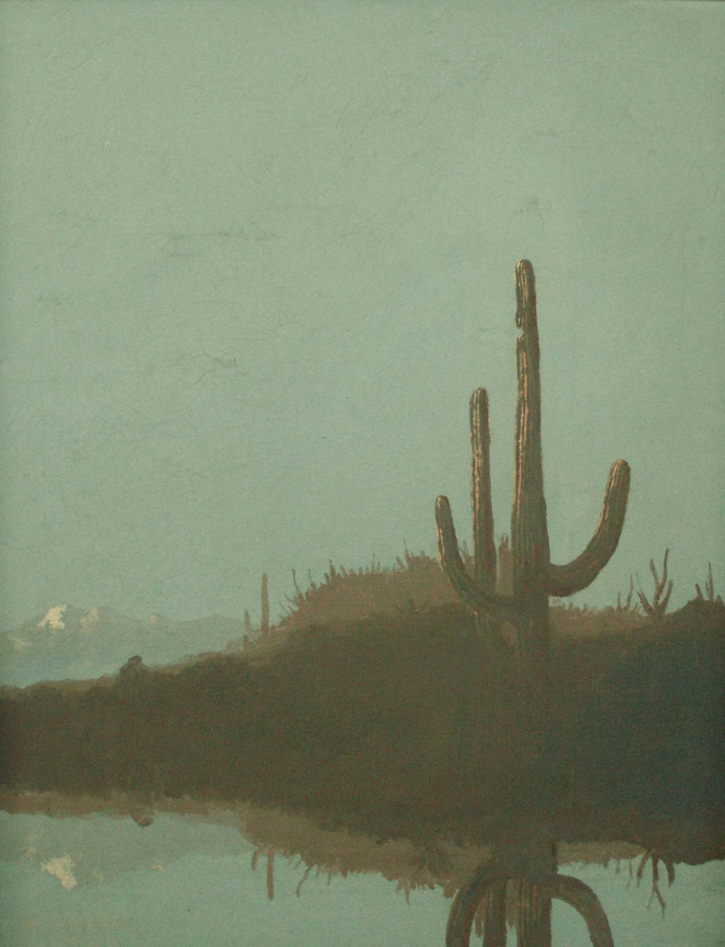 SOLD Javk Van Ryder (1898-1968) - Saguaros