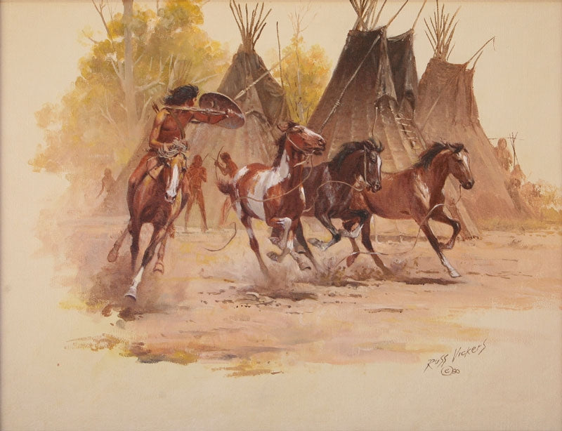 SOLD Russ Vickers (1923-1997) - Caught in the Act