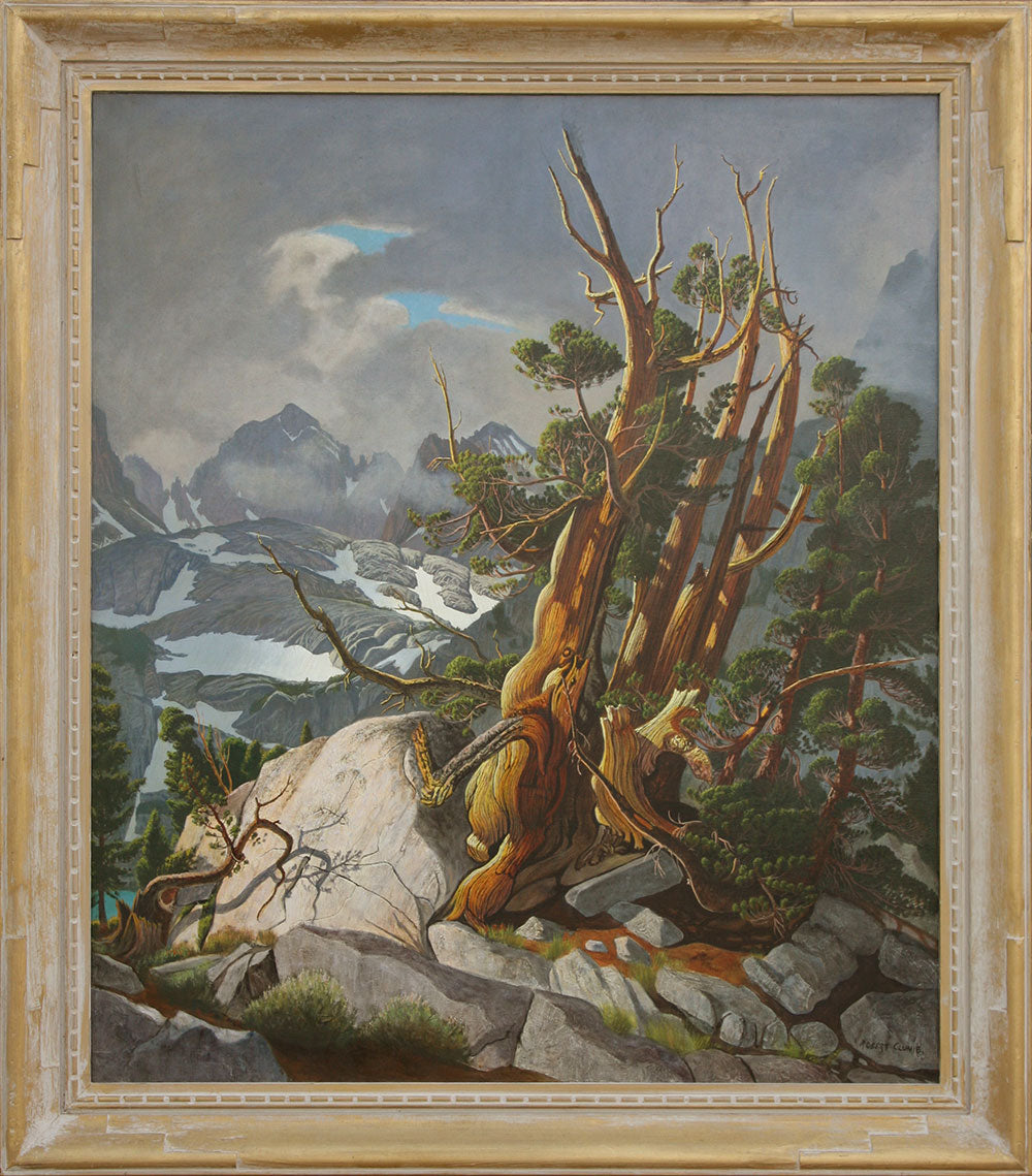 SOLD Robert Clunie (1895-1984) - Storm in Nth Palisade Basin, Inyo County, California