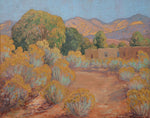 SOLD Sheldon Parsons (1866-1943) - Arroyo, Artist Road, Santa Fe