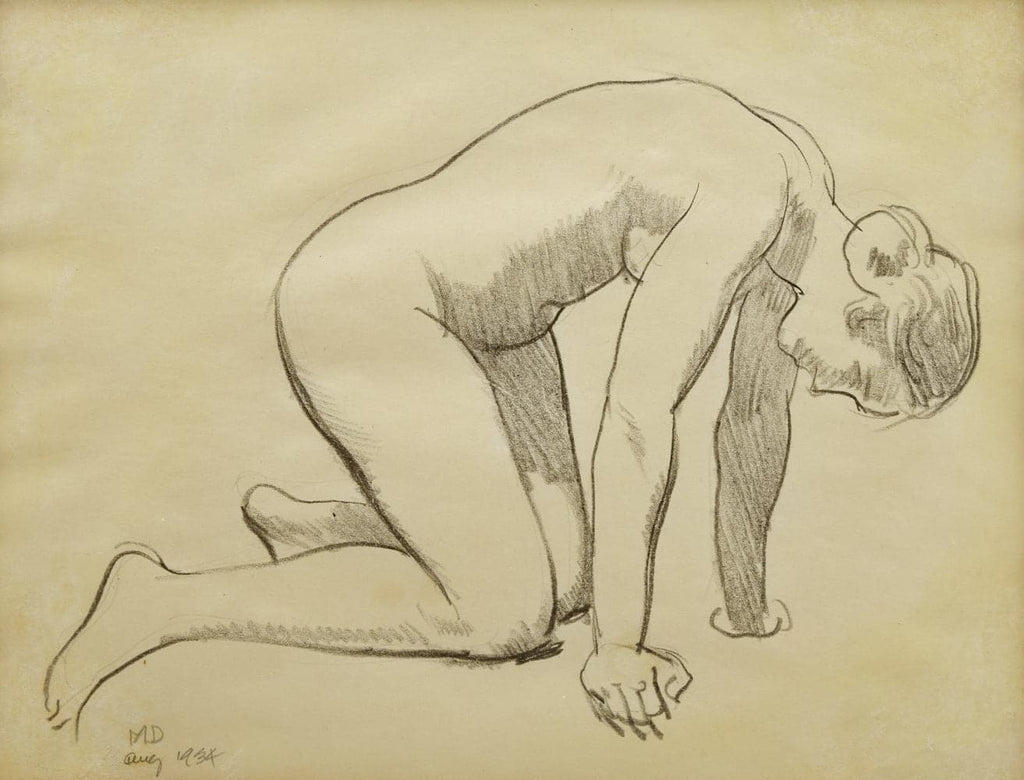 Maynard Dixon (1875-1946) - Nude