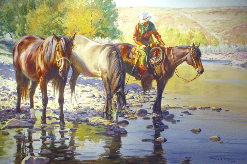 SOLD Terri Kelly Moyers - Cool Clear Water