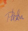 Paul Pletka - Yaqui Dancer, c. 1970-80s, 24" x 18.25" (PLV90106-0214-017)