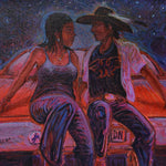 Shonto Begay - Pow-wow After Glow (Hearts Glow, on the Edge of Rainbow) (PLV90210A-0818-005)