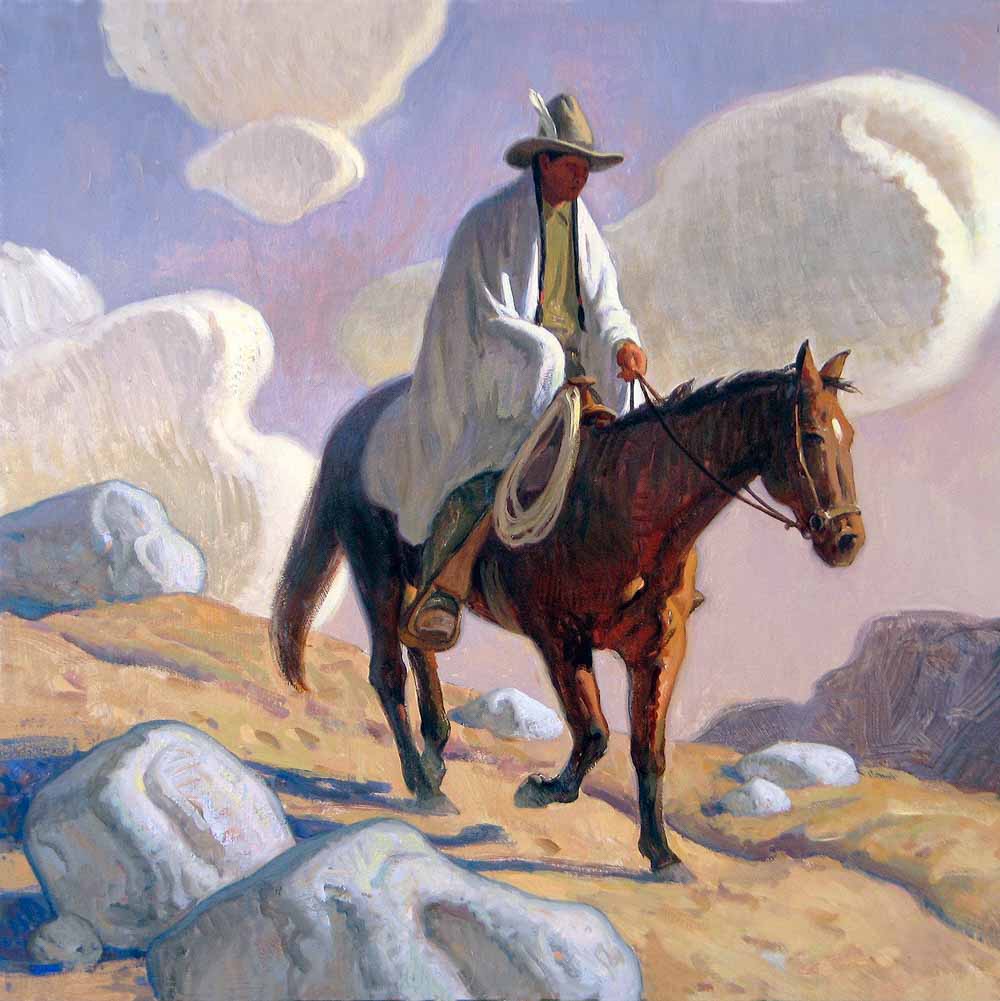 Eric Bowman - Desert Light and Dark Horse (PLV90280B-0121-003)
