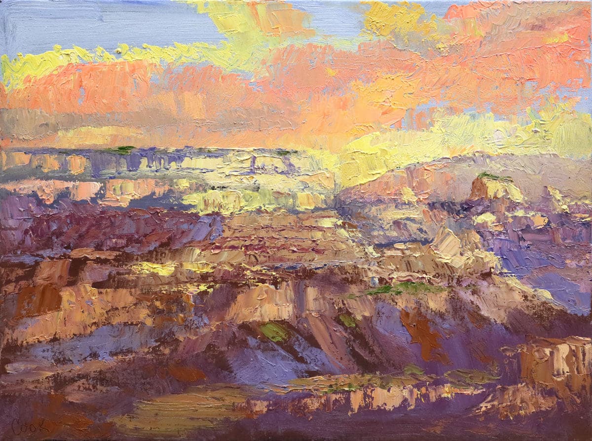 James Cook - Grand Canyon Study #1 (PLV90347B-0921-001)