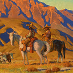 SOLD Charles Fritz -Santa Fe Traders on the Old Spanish Trail (PLV90613A-0219-001)