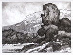 Bill Gallen - Near Puyloubier (Proyence, France Mt. Ste Victoire - Mattise's Mountain) (PLV90713-0521-002)
